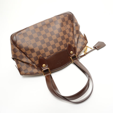 LOUIS VUITTON 2010 Verona PM Damier Handbag Brown WS28693