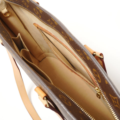LOUIS VUITTON Monogram Babylon Tote Bag Brown WS28694