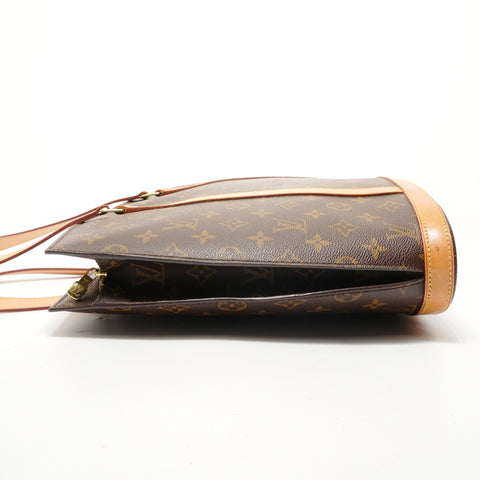 LOUIS VUITTON Monogram Babylon Tote Bag Brown WS28694