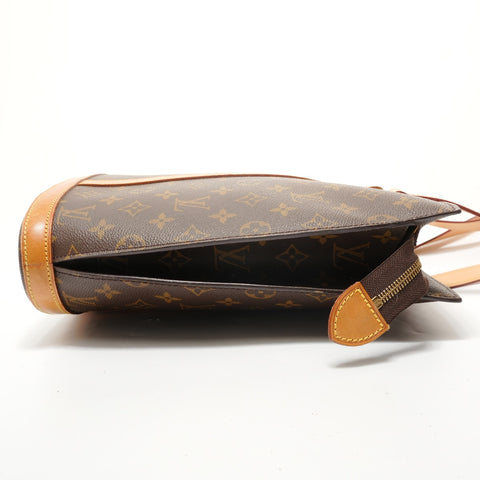 LOUIS VUITTON Monogram Babylon Tote Bag Brown WS28694