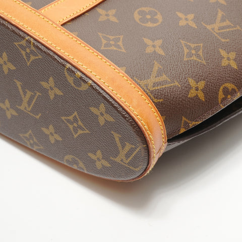 LOUIS VUITTON Monogram Babylon Tote Bag Brown WS28694