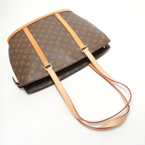 LOUIS VUITTON Monogram Babylon Tote Bag Brown WS28694