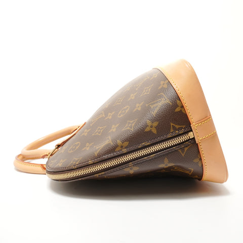 LOUIS VUITTON Monogram Alma PM, manufactured in 2004. Handbag Brown WS28695