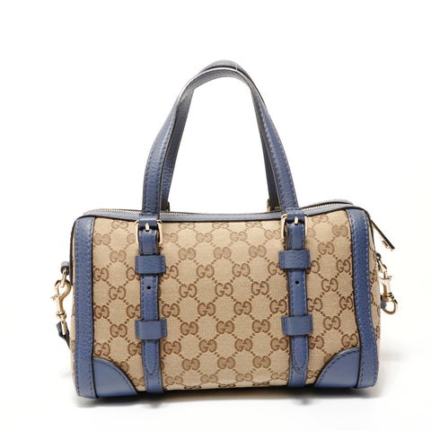 GUCCI GG canvas 2WAY Handbag beige WS28696