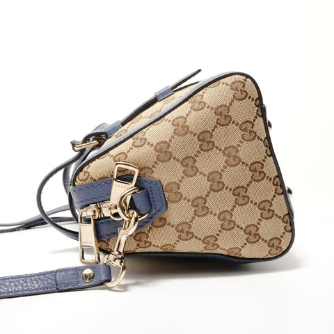 GUCCI GG canvas 2WAY Handbag beige WS28696
