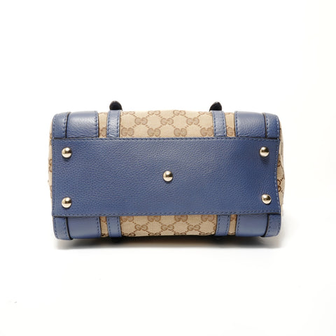 GUCCI GG canvas 2WAY Handbag beige WS28696