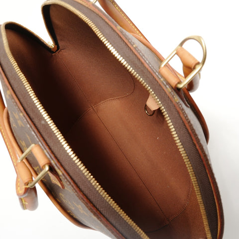LOUIS VUITTON Monogram Ellipse MM 2001 Handbag Brown WS28697