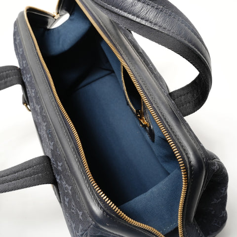 LOUIS VUITTON Monogram Mini Josephine GM Handbag Navy WS28698