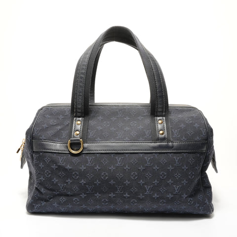 LOUIS VUITTON Monogram Mini Josephine GM Handbag Navy WS28698