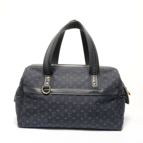 LOUIS VUITTON Monogram Mini Josephine GM Handbag Navy WS28698