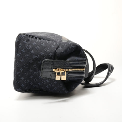 LOUIS VUITTON Monogram Mini Josephine GM Handbag Navy WS28698