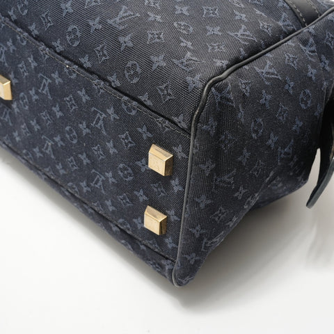 LOUIS VUITTON Monogram Mini Josephine GM Handbag Navy WS28698