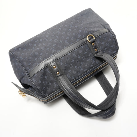 LOUIS VUITTON Monogram Mini Josephine GM Handbag Navy WS28698