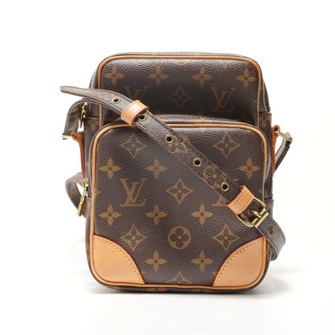 LOUIS VUITTON Monogram Amazon, made in 2011 Shoulder Bag Brown WS28699