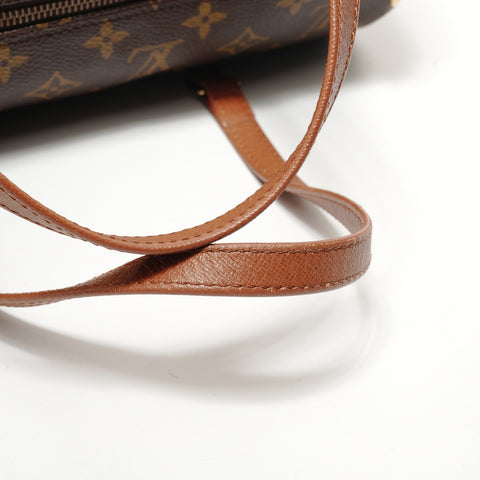 LOUIS VUITTON Monogram Papillon 30, manufactured in 1997. Shoulder Bag Brown WS28700