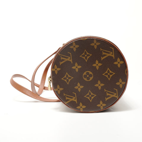LOUIS VUITTON Monogram Papillon 30, manufactured in 1997. Shoulder Bag Brown WS28700