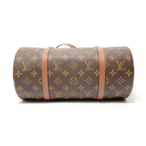 LOUIS VUITTON Monogram Papillon 30, manufactured in 1997. Shoulder Bag Brown WS28700