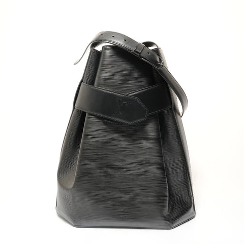 LOUIS VUITTON 1996 Epi Sac Depaul GM Shoulder Bag black WS28701