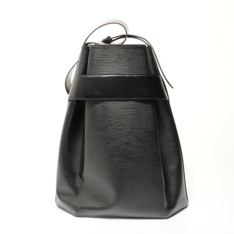 LOUIS VUITTON 1996 Epi Sac Depaul GM Shoulder Bag black WS28701
