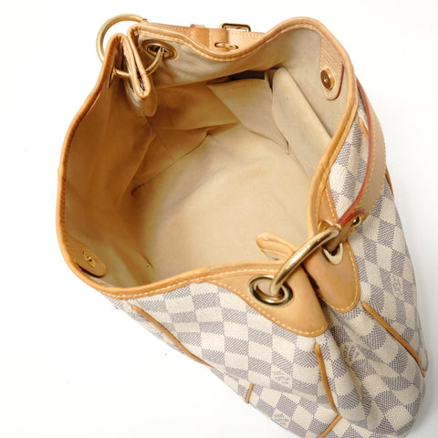 LOUIS VUITTON Galliera PM, manufactured in 2008. Shoulder Bag white WS28705