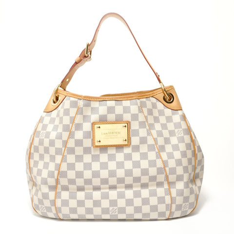 LOUIS VUITTON Galliera PM, manufactured in 2008. Shoulder Bag white WS28705