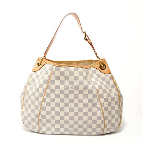 LOUIS VUITTON Galliera PM, manufactured in 2008. Shoulder Bag white WS28705