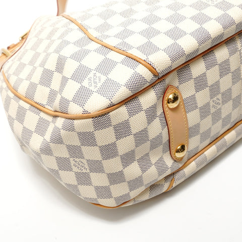 LOUIS VUITTON Galliera PM, manufactured in 2008. Shoulder Bag white WS28705