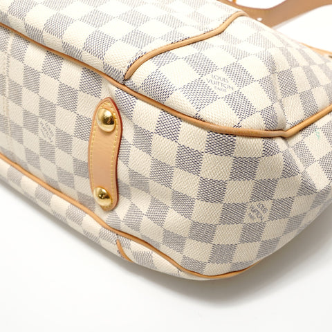 LOUIS VUITTON Galliera PM, manufactured in 2008. Shoulder Bag white WS28705