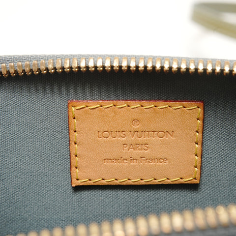LOUIS VUITTON Alma BB Monogram Vernis, manufactured in 2011. Handbag green WS28707