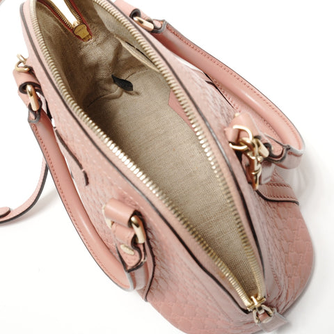 GUCCI Micro Gucci Shima 2WAY Handbag pink WS28710