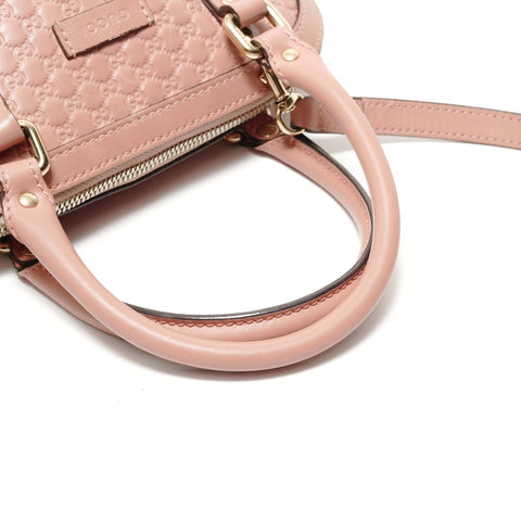 GUCCI Micro Gucci Shima 2WAY Handbag pink WS28710
