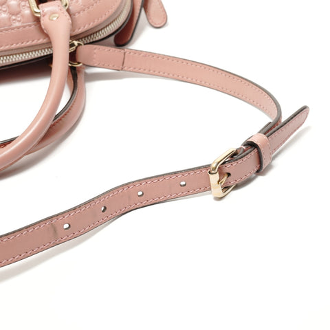 GUCCI Micro Gucci Shima 2WAY Handbag pink WS28710