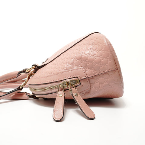 GUCCI Micro Gucci Shima 2WAY Handbag pink WS28710