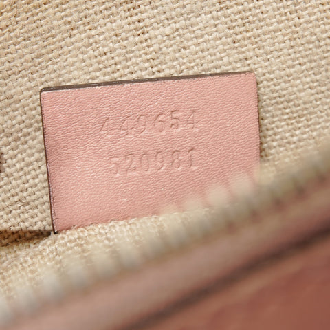 GUCCI Micro Gucci Shima 2WAY Handbag pink WS28710