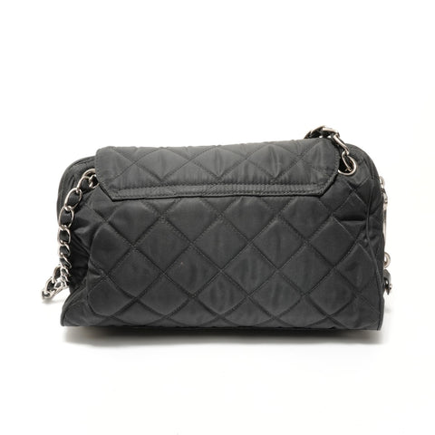 PRADA Nylon quilting Shoulder Bag black WS28711