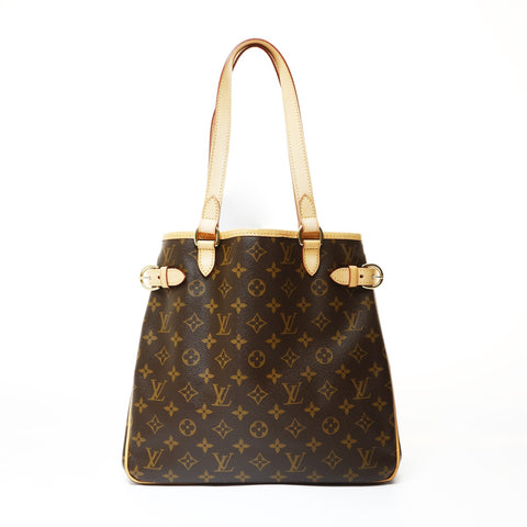 LOUIS VUITTON Batignolles Horizontal Monogram, manufactured in 2007. Shoulder Bag Brown WS28713