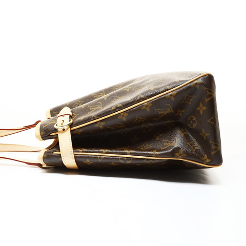 LOUIS VUITTON Batignolles Horizontal Monogram, manufactured in 2007. Shoulder Bag Brown WS28713