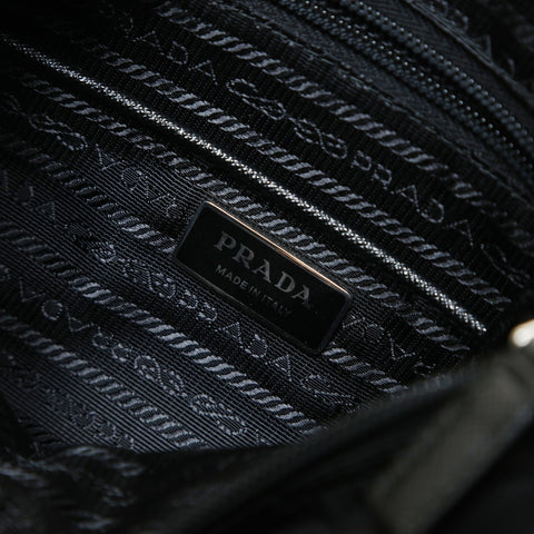 PRADA Re-Nylon nylon pouch included Shoulder Bag black WS28715