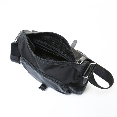 PRADA Re-Nylon nylon pouch included Shoulder Bag black WS28715