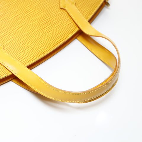 LOUIS VUITTON 1995 Saint Jacques Epi Handbag yellow WS28716