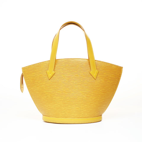 LOUIS VUITTON 1995 Saint Jacques Epi Handbag yellow WS28716