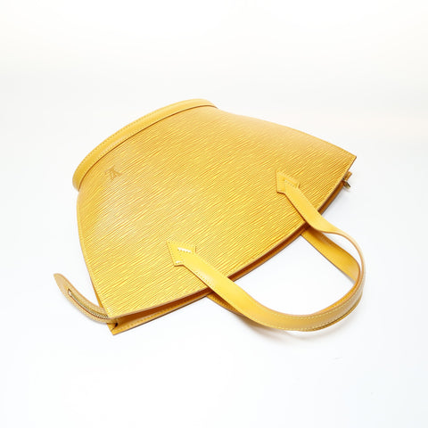 LOUIS VUITTON 1995 Saint Jacques Epi Handbag yellow WS28716