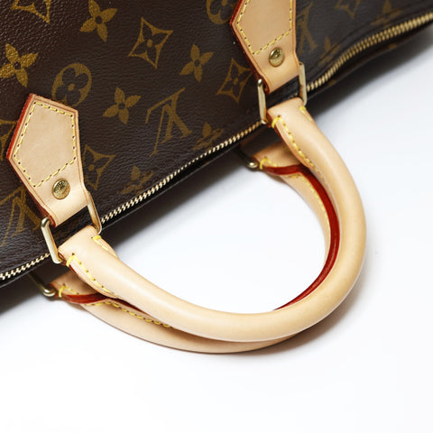 LOUIS VUITTON 2006 Monogram Speedy 40 Handbag Brown WS28721