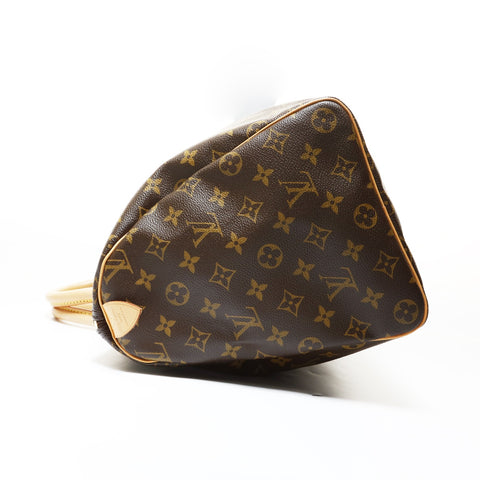 LOUIS VUITTON 2006 Monogram Speedy 40 Handbag Brown WS28721