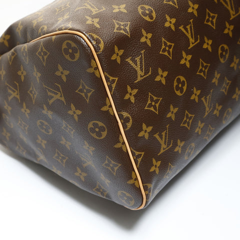 LOUIS VUITTON 2006 Monogram Speedy 40 Handbag Brown WS28721