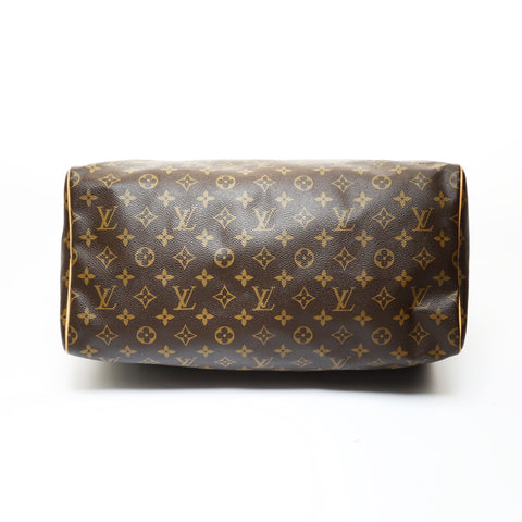 LOUIS VUITTON 2006 Monogram Speedy 40 Handbag Brown WS28721