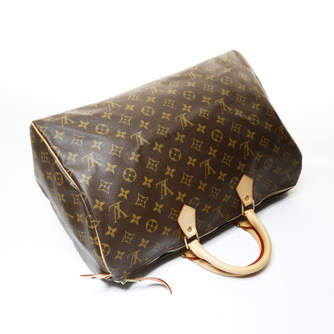 LOUIS VUITTON 2006 Monogram Speedy 40 Handbag Brown WS28721