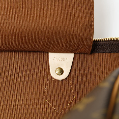 LOUIS VUITTON 2006 Monogram Speedy 40 Handbag Brown WS28721