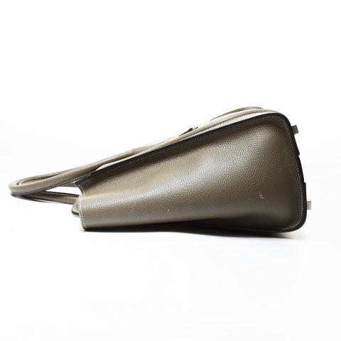 CELINE Luggage Micro Shopper Greige Handbag gray WS28722