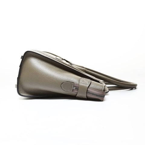CELINE Luggage Micro Shopper Greige Handbag gray WS28722
